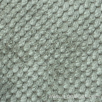 high quality shrink-resistant cut velvet mat fabric